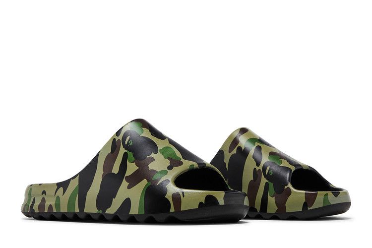 1st Camo Slide Sandal Green