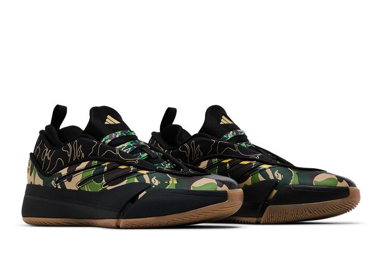 BAPE x adidas Dame 9 Black Green