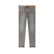 Palm Angels Slim 5 Pockets Denim Light Grey