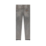 Palm Angels Slim 5 Pockets Denim Light Grey