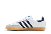 Adidas Samba OG J White Collegiate Navy Gum