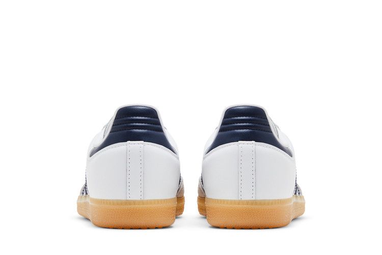Adidas Samba OG J White Collegiate Navy Gum