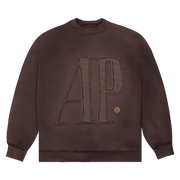 Cactus Jack by Travis Scott x Audemars Piguet Logo Crewneck Brown