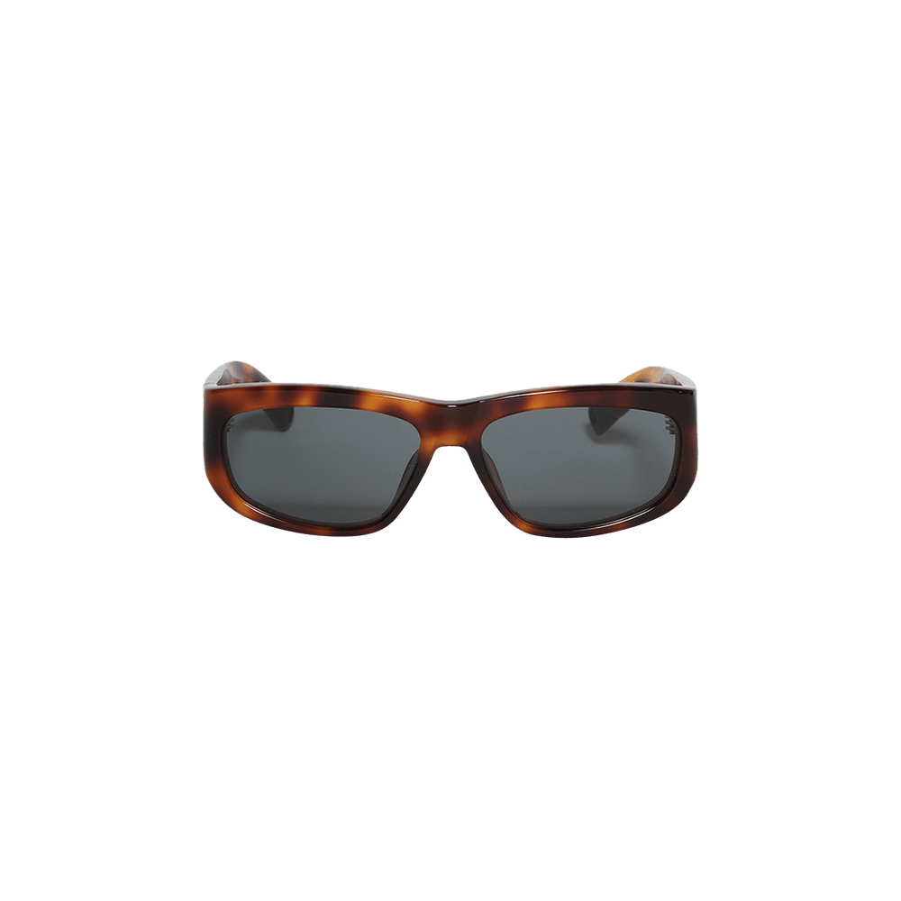 Jacquemus Pilota Sunglasses Tortoise Shell/Matte Black/Grey