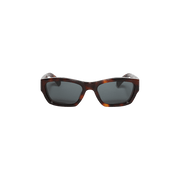 Jacquemus Meridiano Sunglasses Tortoise Shell/Matte Black/Grey