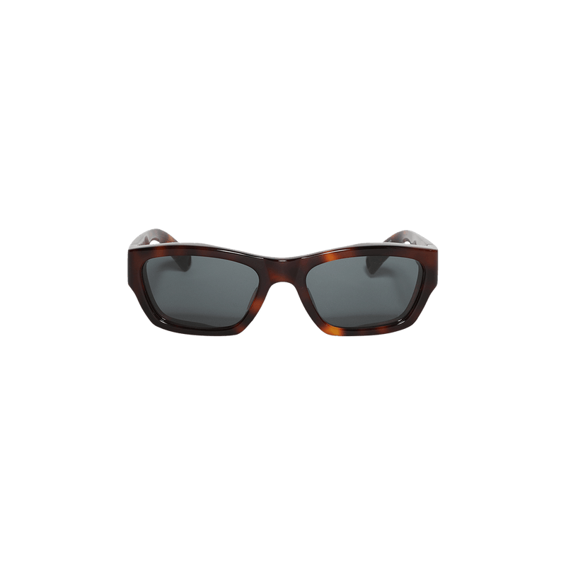 Jacquemus Meridiano Sunglasses Tortoise Shell/Matte Black/Grey