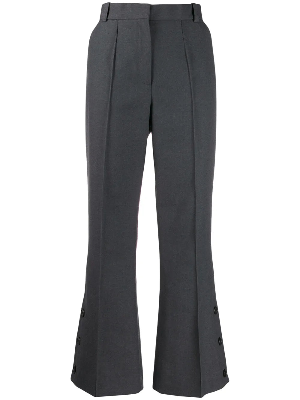 wide-leg tailored trousers