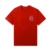 Anti Social Social Club Partly Cloudy T-Shirt Red
