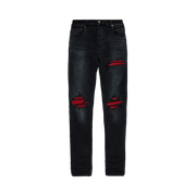 Amiri MX1 Ultrasuede Jean Vintage Black