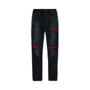 Amiri MX1 Ultrasuede Jean Vintage Black