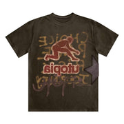 Cactus Jack by Travis Scott T-Rexx Shorts-Sleeve T-Shirt Multicolor