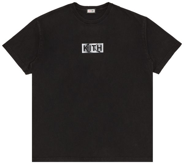 Kith x Marvel Silver Surfer Vintage T-Shirt Black