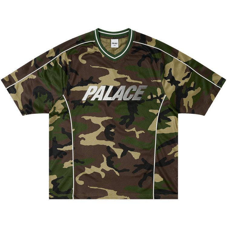 Palace Mesh Jersey Woodland Camo