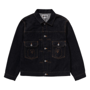 BAPE Ape Head Denim Jacket Indigo