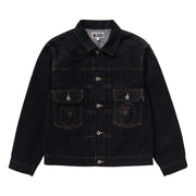 BAPE Ape Head Denim Jacket Indigo