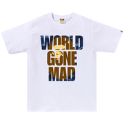BAPE Color Camo WGM Ape Head Overlap T-Shirt White