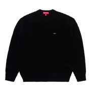Supreme Waffle Small Box Sweater Black