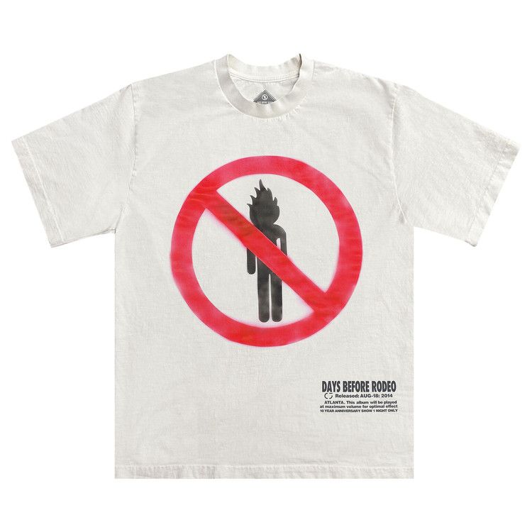 Cactus Jack by Travis Scott Rodeo T-Shirt White