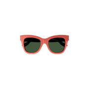 Gucci Cat Eye Sunglasses Pink/Green