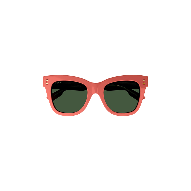 Gucci Cat Eye Sunglasses Pink/Green