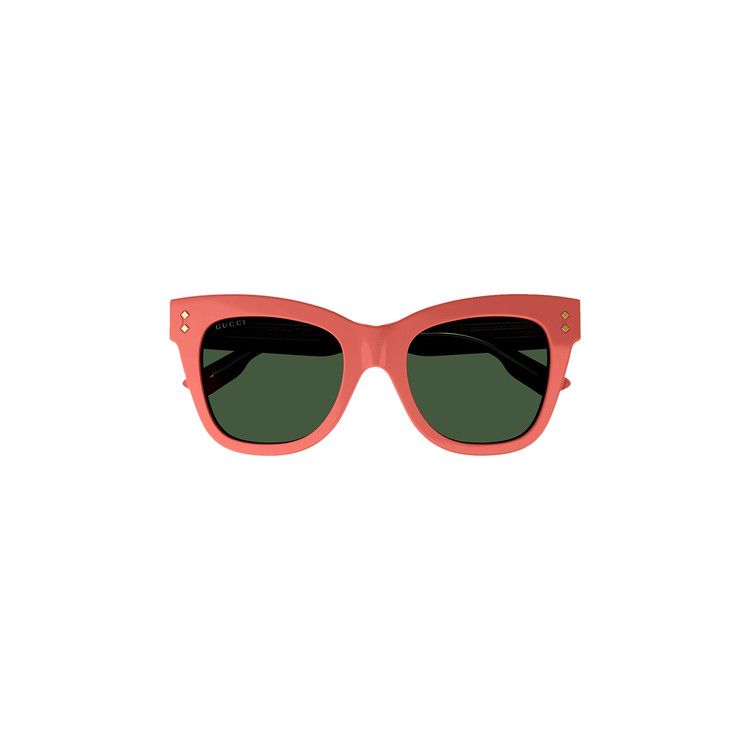 Gucci Cat Eye Sunglasses Pink/Green