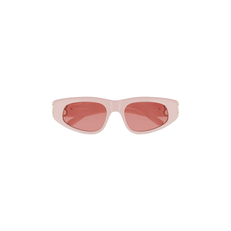 Balenciaga Cat Eye Sunglasses Pink/Gold/Red