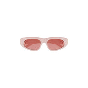 Balenciaga Cat Eye Sunglasses Pink/Gold/Red