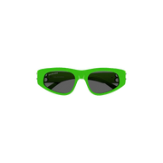 Balenciaga Cat Eye Sunglasses Green/Silver/Grey