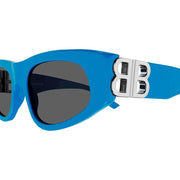 Balenciaga Cat Eye Sunglasses Light Blue/Silver/Grey