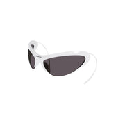 Balenciaga Cat Eye Sunglasses White/Silver/Grey