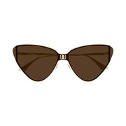 Balenciaga Cat Eye Sunglasses Gold/Brown