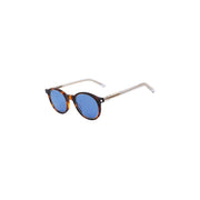 Saint Laurent Round Sunglasses Havana/Crystal/Blue