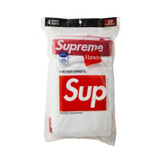 Supreme x Hanes Boxer Briefs (4 Pack) White