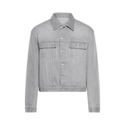 Jacquemus La Veste De-Nimes Jacket Grey/Off White