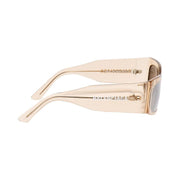 Balenciaga Paper Rectangle Frame Sunglasses Transparent/Amond/Silver
