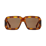 Loewe x Paula's Ibiza Mask Sunglasses Dark Havana/Brown