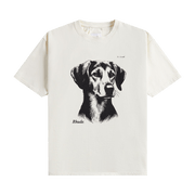 Rhude Fox Hound T-Shirt Vintage White