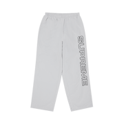 Supreme Spellout Embroidered Track Pant Grey