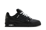 Louis Vuitton Trainer Embossed Monogram - Black