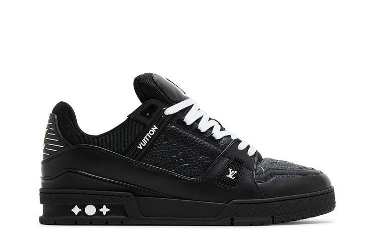 Louis Vuitton Trainer Embossed Monogram - Black
