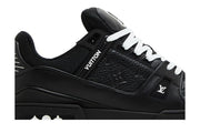 Louis Vuitton Trainer Embossed Monogram - Black