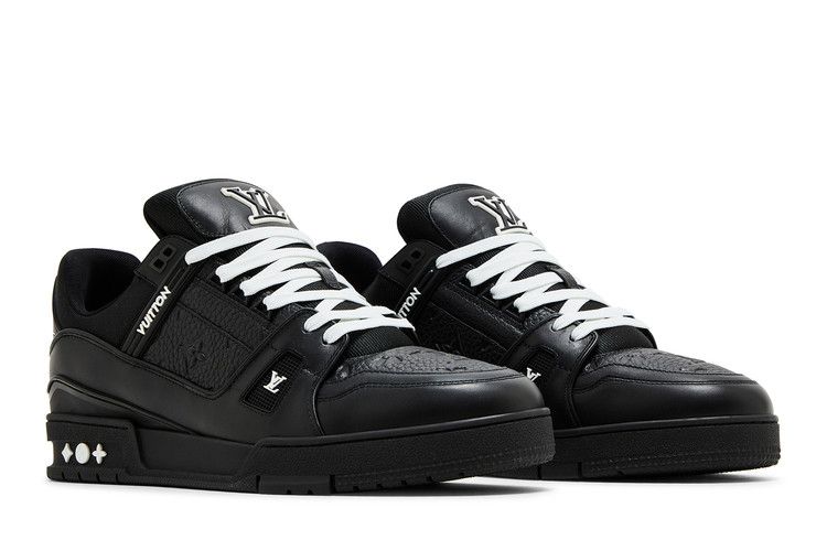 Louis Vuitton Trainer Embossed Monogram - Black