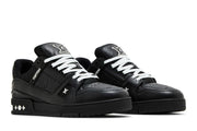 Louis Vuitton Trainer Embossed Monogram - Black