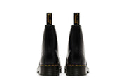 1460 Bex Squared Toe Leather Lace Up Boot Black