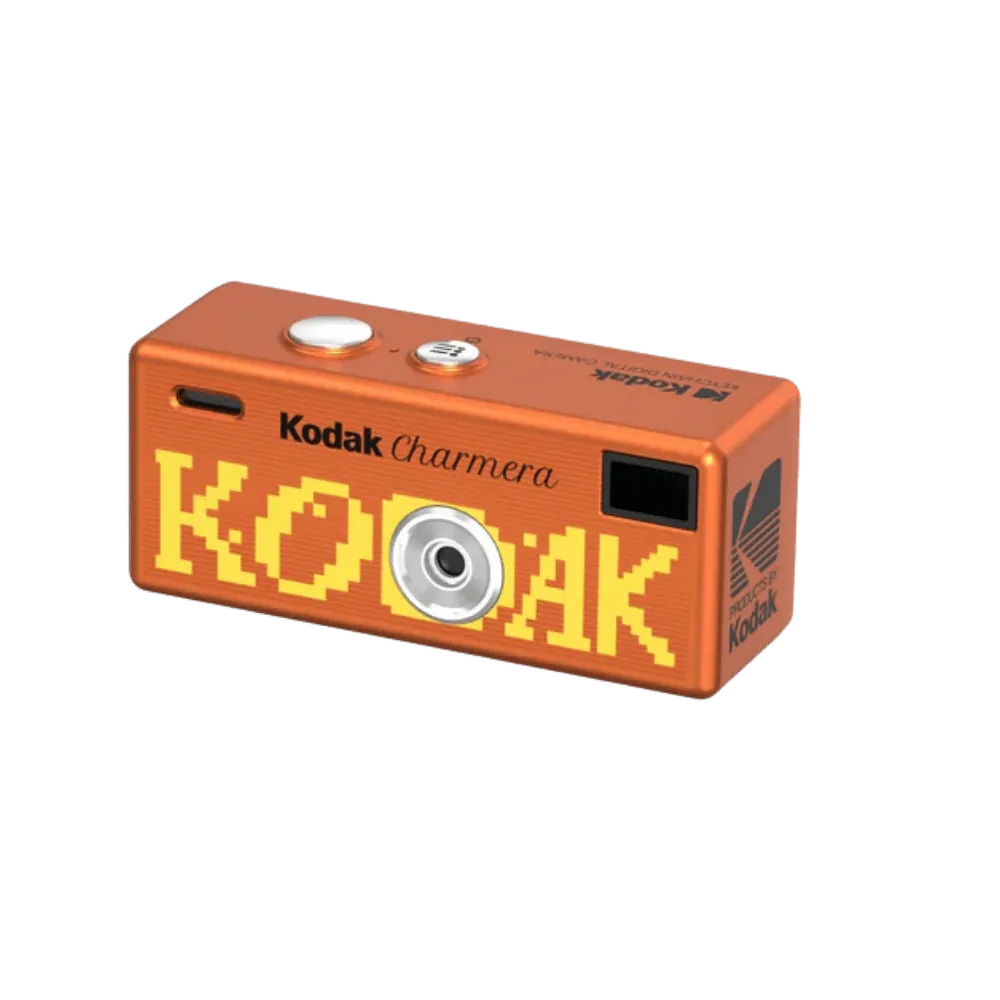 Kodak Charmera Millennium Keychain Digital Camera - Orange