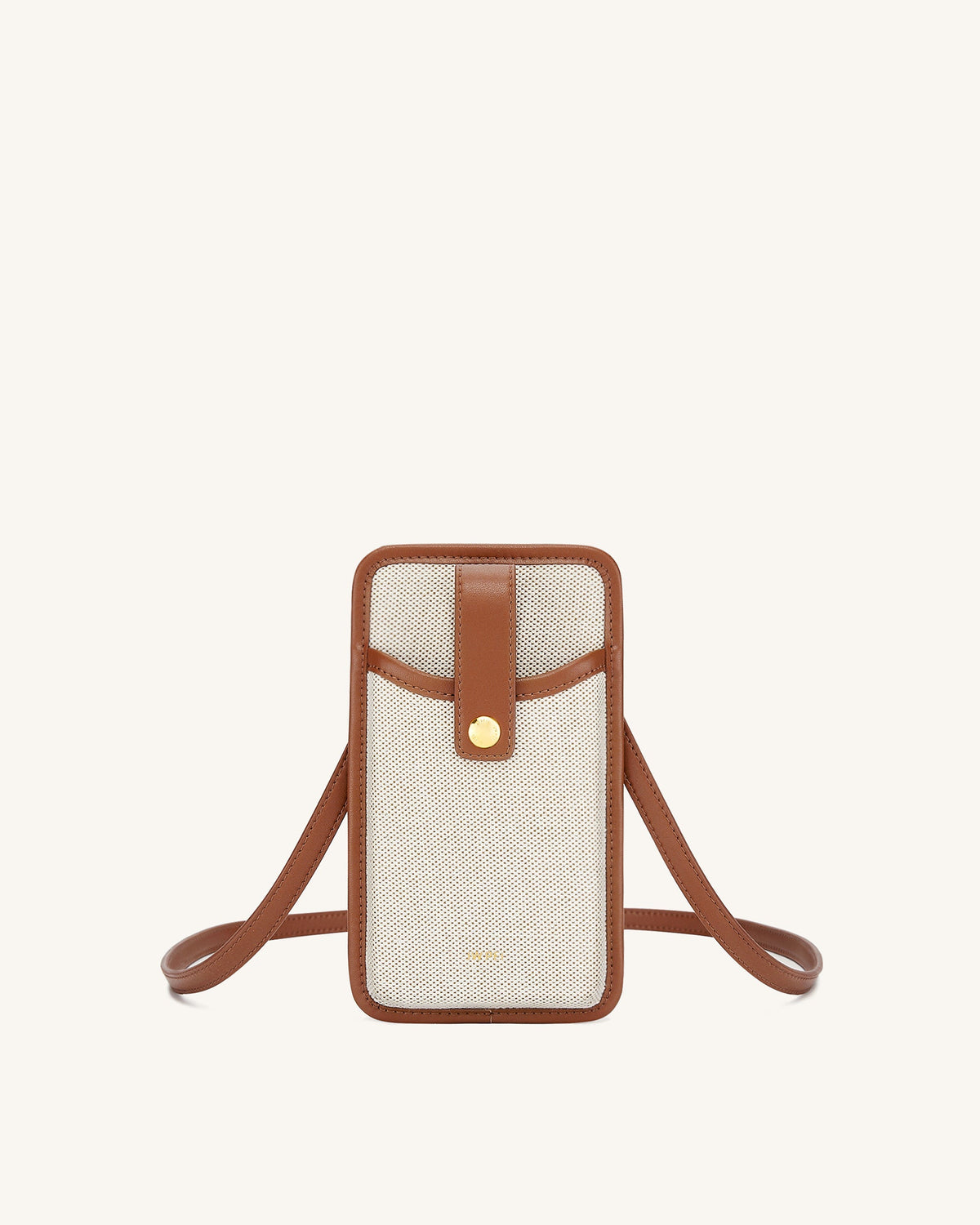 Jw Pei Aylin Canvas Phone Bag Brown