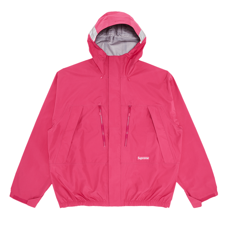 Supreme GORE-TEX Taped Seam Shell Jacket Pink