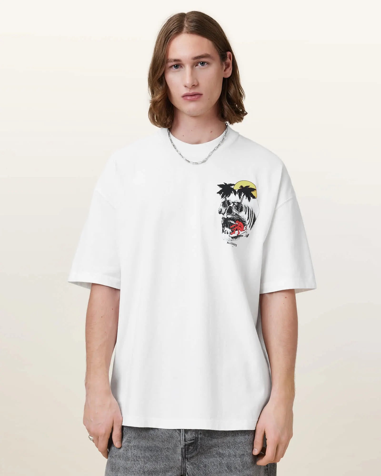 Breaker Shorts Sleeve T-Shirt (White)