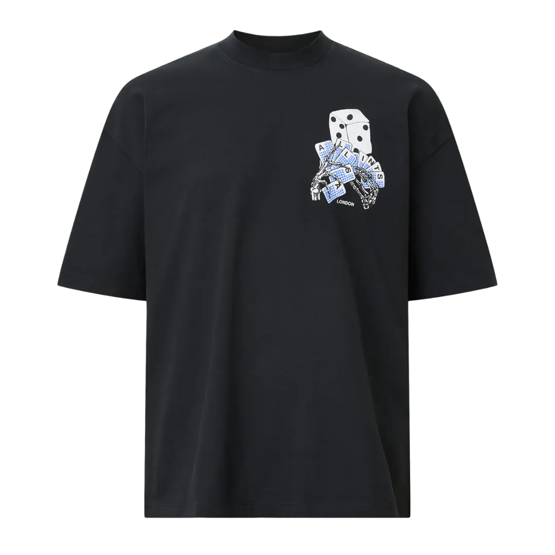 DEALT CREW - Print T-Shirt - black