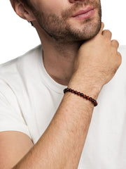sterling silver Spiritual Beads bracelet (6mm)